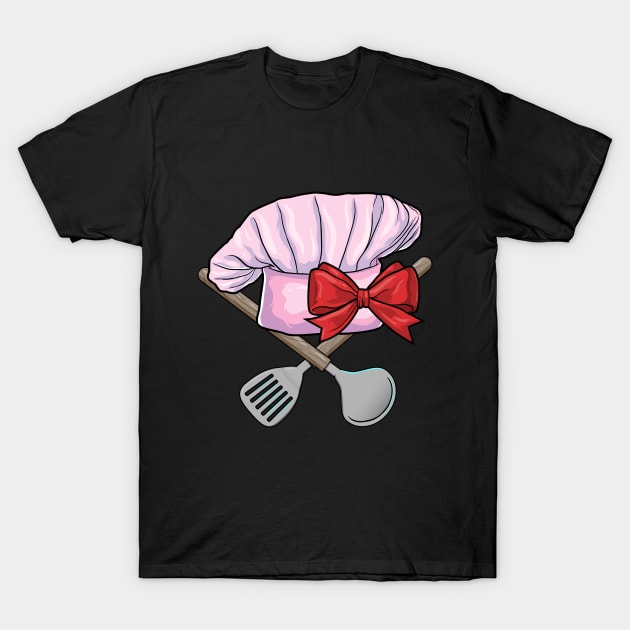 Chef hat with Spoon T-Shirt by Markus Schnabel